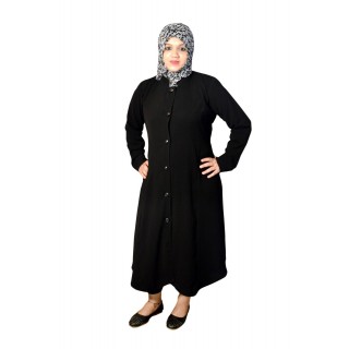 Irani Monto Coat - Trio pattern in Black Color